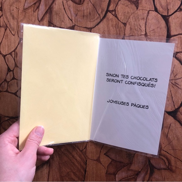 Vintage Easter Cards (NEW) French cartes Pâques vintage Garfield (x3) - Picture 8 of 11